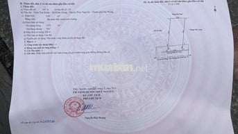 BÁN 370M2 ĐẤT FULL THỔ CƯ TUYẾN HUYẾT MẠCH TRUNG TÂM HẢI PHÒNG