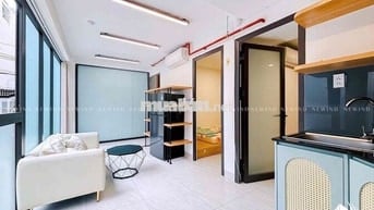 CHO THUÊ CĂN HỘ 1PN BAN CÔNG NGAY CHỢ TÂN ĐỊNH FULL NỘI THẤT GIÁ RẺ
