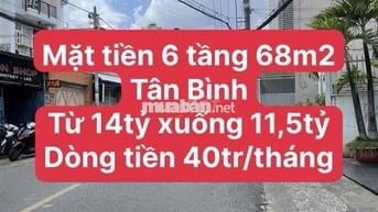 Hạ từ 14 về 11,5tỷ. Mặt tiền cho thuê 40tr.