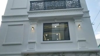 NHÀ MỚI-40 M2- NGANG 7 X 5,7  5 TẦNG- HẺM XE HƠI - BÌNH THẠNH-  