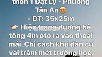 CHỈ 490tr 1 sào đất Thôn 1 - Đạt Lí- P. Tân An