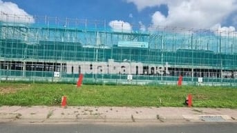 Nền gần hồ cảnh quan khu Nam Long 2