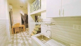 Cho thuê căn hộ đầy đủ tiện nghi ngay cầu chữ Y Qua Q5 2p đi xe