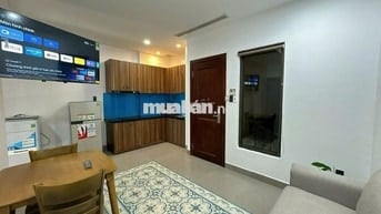 1BR full nội thất, cửa sổ, 40m2 chỉ 6tr5, 2' đến biển, khu An Thượng