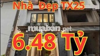 NHÀ ĐẸP KHU PHÂN LÔ – ĐƯỜNG 7M – THẠNH XUÂN 25, Q12 | GARA Ô TÔ – 4PN
