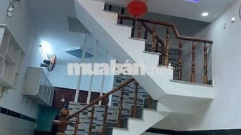 Nhà trệt 2 lầu 3pn 3 vs hẻm xe ba gác