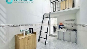CHO THUÊ PHÒNG TRỌ DUPLEX FULL NỘI THẤT CÁCH DH VĂN HIẾN 3P ĐI XE