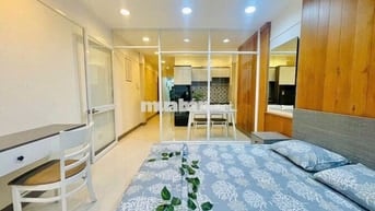 CHO THUÊ PHÒNG CHDV STUDIO TÁCH BẾP 45M2 FULL NỘI THẤT