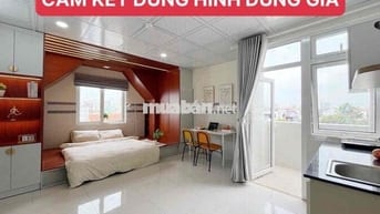 😍Cho Thuê CH 1PN - Balcony - Tháng máy - Giặt Riêng - Gần Cầu Bình Lợi