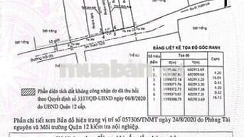 Bán đất 1 sẹc 190 Vườn Lài, DT: 4,2x16m. (68m2). Hẻm 6m đổ nhựa