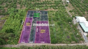 1000m Đất Thổ + Vườn View Kênh Đẹp Vuông Vức