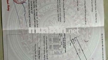 Cần bán lô đất 5 x 27 Mặt tiền Đường trần thị cờ, quận 12
