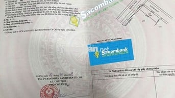 490TR/109M2 - 100% THỔ CƯ MẶT TIỀN ĐƯỜNG SỐ 29 TÂN THÔNG HỘI, SỔ RIÊNG
