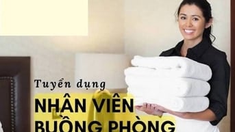 Tuyển nhân viên tạp vụ dọn phòng nhà nghỉ, khách sạn, lương từ 7-8tr