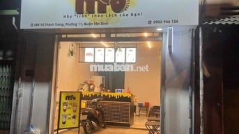 Sang lại quán trà sữa - ăn vặt đối diện trường học - Tân Bình