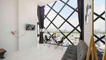 Duplex view ngắm pháo hoa - rộng 40m2 - Full nội thất - Mặt tiền đường
