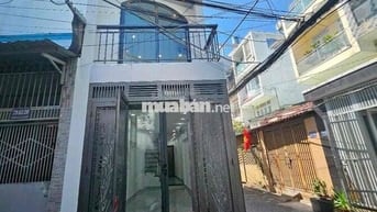 Cho thuê nhà hẻm thông kinh doan buôn bán Bùi Quang Là 3 x10 trệt lầu