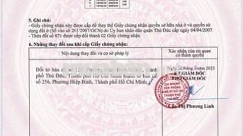 CHÍNH CHỦ CẦN BÁN LÔ ĐẤT tại PHƯỜNG HIỆP BÌNH CHÁNH, THỦ ĐỨC, TPHCM