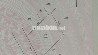 CHÍNH CHỦ BÁN ĐẤT mặt phố Thúy Lĩnh 204m2 giá 3x tỷ