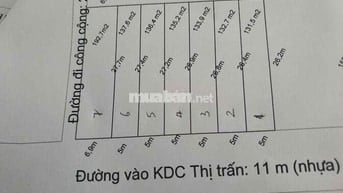 ĐẤT TRUNG TÂM THỦ THỪA – LONG AN 🔥 DT 138m² (5x28) – FULL THỔ CƯ 1,2TỶ