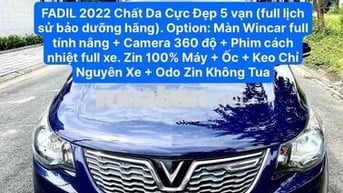 ✅ FADIL 2022 CHẤT GHẾ DA CỰC ĐẸP. OPTION CAM 360