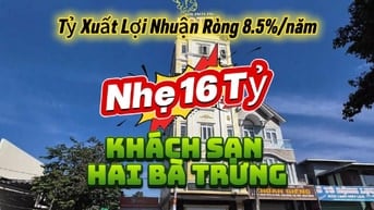 KS Mặt tiền Hai Bà Trưng, Đông Hòa, GO Dĩ An, Dòng tiền 7%năm. 