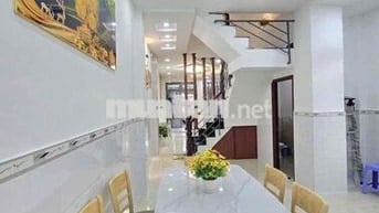 Bán nhà Mã Lò 3tầng HXe tải 4x16 nở hậu .4pn sổ đẹp giá 4ty9