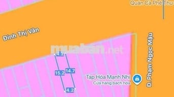 Bán đất mặt tiền 10.5m – Đinh Thị Vân – Thanh Khê – 5.65 tỷ