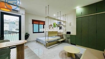 1 PHÒNG NGỦ FULL NỘI THẤT - BAN CÔNG NGAY PHAN VĂN TRỊ - EMART