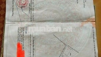 Đất sổ đỏ 288m2 thổ cư, đường huyện 24,Cần Đước, long an