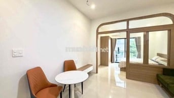 CHO THUÊ CĂN HỘ 1 PHÒNG NGỦ BAN CÔNG NGAY TRƯỜNG SA FULL NỘI THẤT