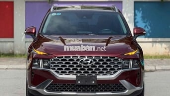 Hyundai Santa Fe Full Dầu Đỏ 2021 54000km