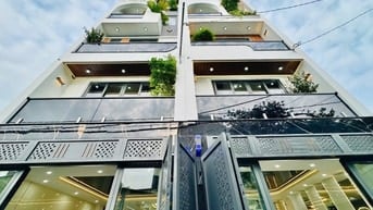 ⭐️Mở bán 2 Nhà 4 Lầu tuyệt đẹp Cao cấp xe hơi trong nhà Tô Ngọc Vân, 