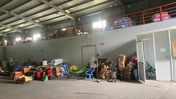 Cho thuê kho xưởng 1.500m² mặt tiền QL1A, Q12, giá thuê : 80tr/tháng
