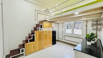 GÁC LỬNG TIỆN NGHI, CỬA SỔ THOÁNG 5' ĐI ĐH VĂN HIẾN CV ĐẦM SEN TÂN PHÚ