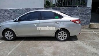 Toyota Vios G bạc 5 chỗ nội thất da