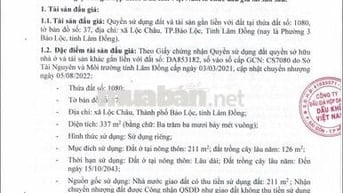 BĐS xã Lộc Châu, TP Bảo Lộc, Lâm Đồng (Phường 3 Bảo Lộc, Lâm Đồng)