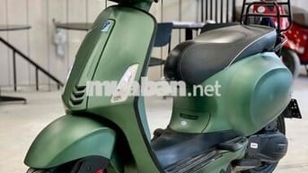 🔥Vespa Sprint 125 ABS 2018 xanh rêu nhám chuẩn zin