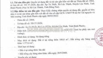 BĐS Ấp Tà Thiết, Lộc Thịnh, Lộc Ninh, Bình Phước (Lộc Thành, Đồng Nai)