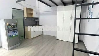 PHÒNG DUPLEX 35M2 GÁC CAO NGAY HỌC VIỆN CÁN BỘ Q.BÌNH THẠNH Ở 4NG 4XE