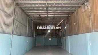 CHO THUÊ NHÀ - KHO 5x25m - NỞ HẬU 6m - GÁC LỬNG - NỀN GẠCH MEN