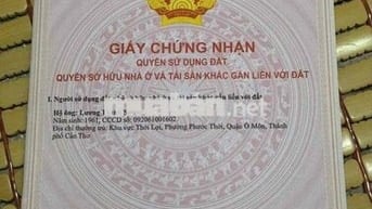 2tỷ500tr cho 1206m2 có 300 odt Ở gần nhà máy nhiệt điện phước thới cần