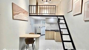 PHÒNG GÁC BAN CÔNG FULL NỘI THẤT GẦN CÔNG THƯƠNG Ở ĐƯỢC 4 NGƯỜI