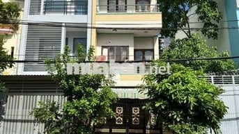 Nhà 4 tầng mặt tiền đường 11 kdc bình hưng DT 4m x 20m trệt 3 lầu