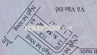 Bán lô đất 3 mặt tiền đẹp như Hoa Hậu tại Kp Trà Khê, Hưng Đạo (mới)