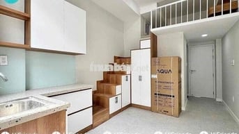 Căn Hộ Gác Bancol Máy Giặt Riêng Thang Máy New 100% Ngay ĐH Bách Khoa