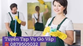 Tìm 3 cô làm Tạp Vụ dọn dẹp Văn Phòng ( từ 19-58 tuổi ) đi làm ngay