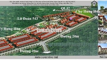 Chính chủ cần bán lô đất dự án Hưng Hoá River City