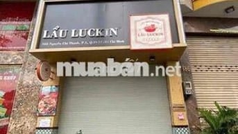 Cho thuê nhà MT Nguyễn Chí Thanh Q10, 4.5x16m nở hậu, trệt 3 lầu