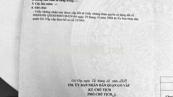 Bán lô đất hẻm xe hơi 10m thông phù hợp xây tòa nhà